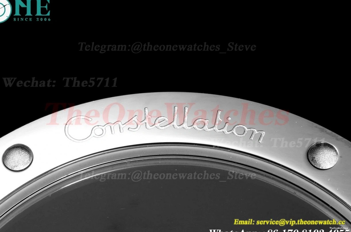 SS Constellation Textured ORF 39mm SS A8800 Dial White 0213